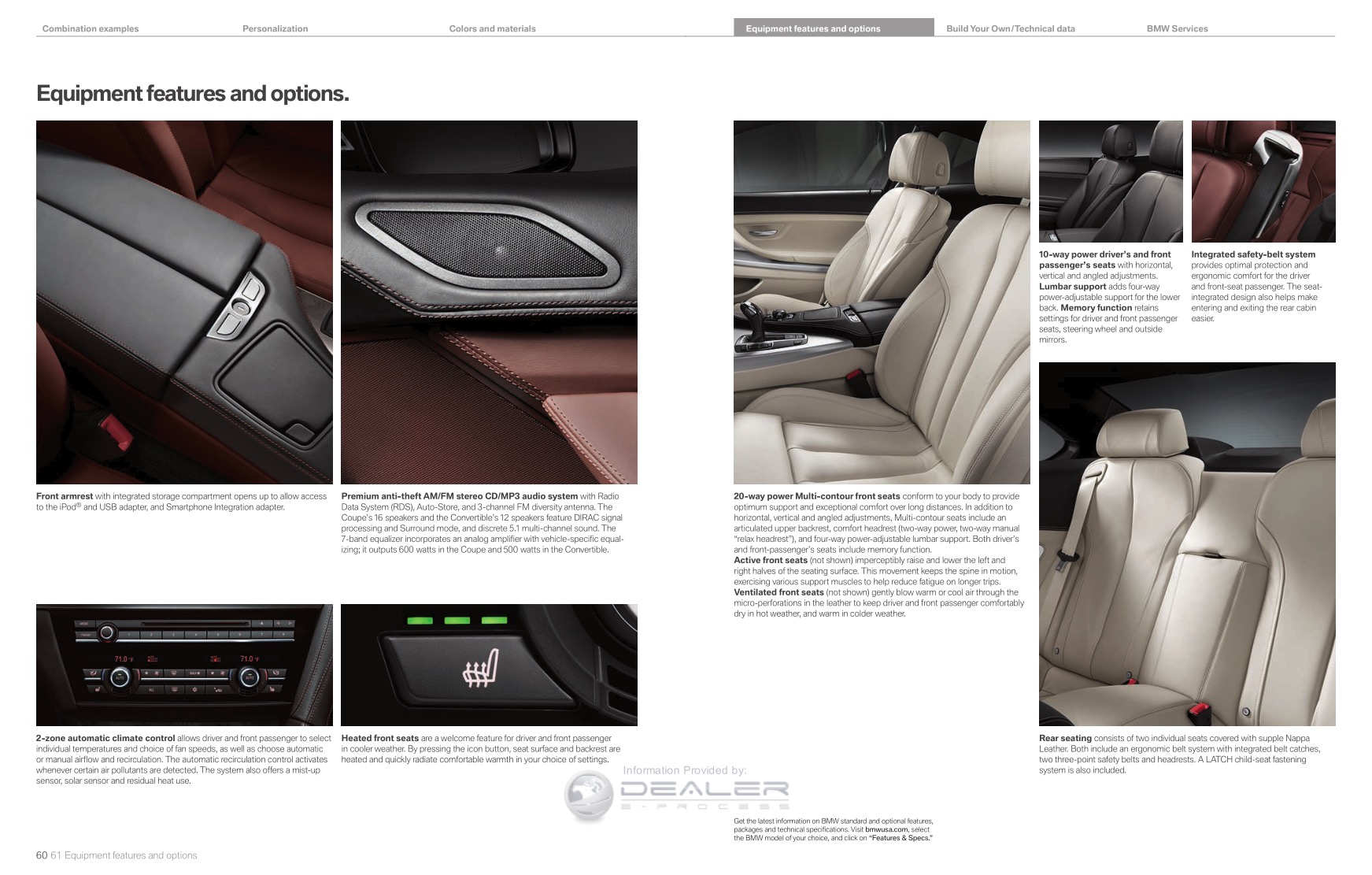 2012 BMW 6-Series Brochure Page 9